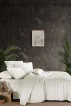 Çift Kişilik Begenal Oslo Nevresim Takımı Krem