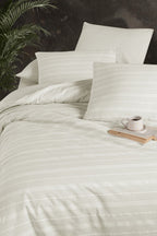 Çift Kişilik Begenal Oslo Nevresim Takımı Krem