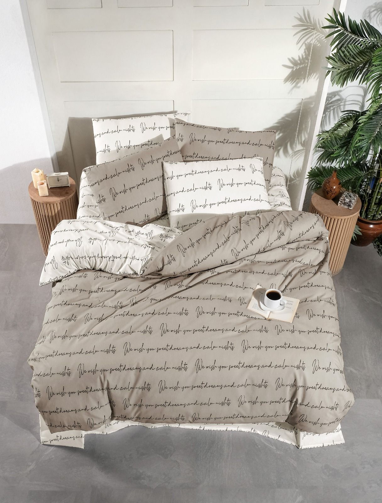 Çift Kişilik Begenal Ranforce Light Wish You Nevresim Takımı