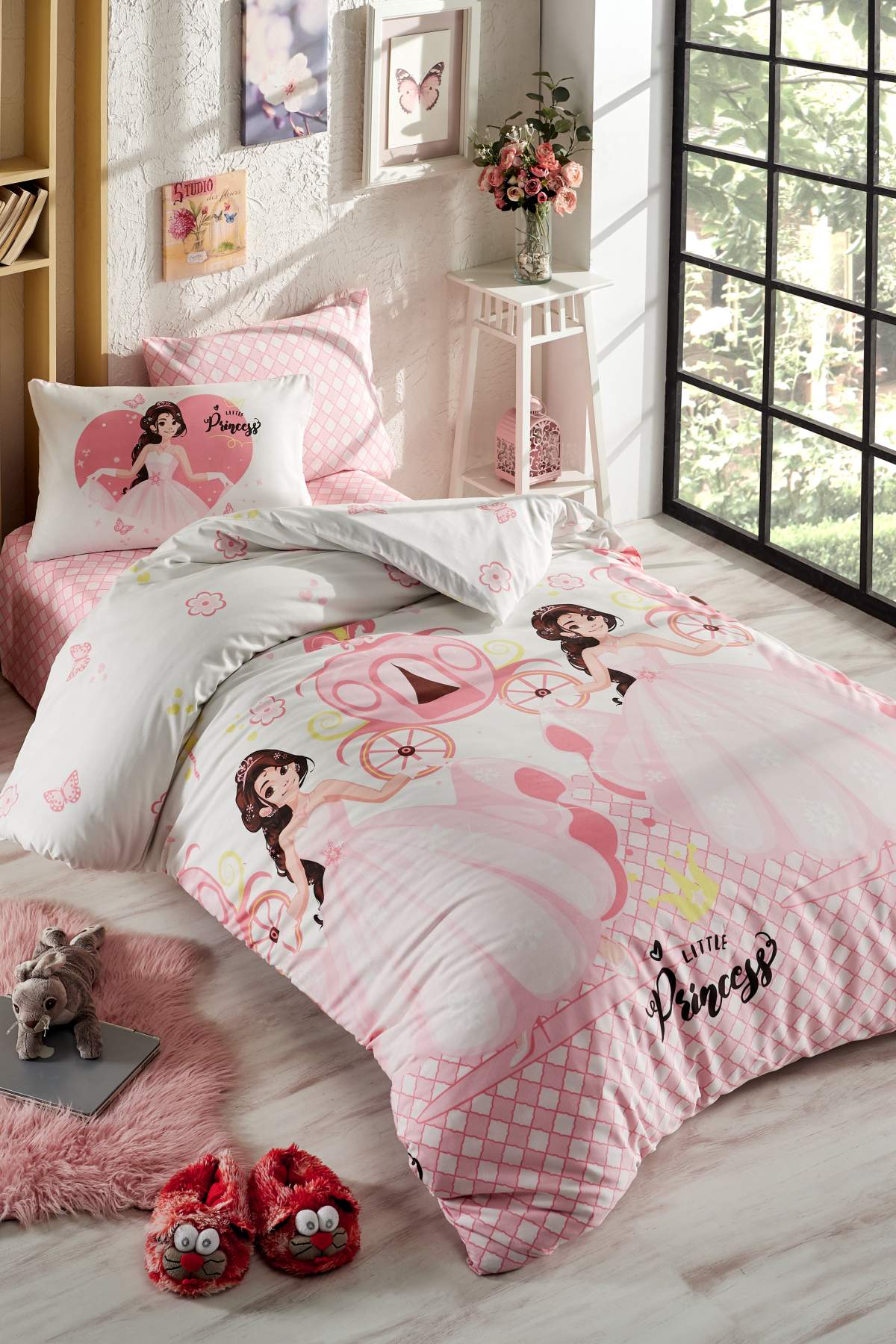 Tek Kişilik New Home Ranforce Life Silikonlu Uyku Seti Vanessa