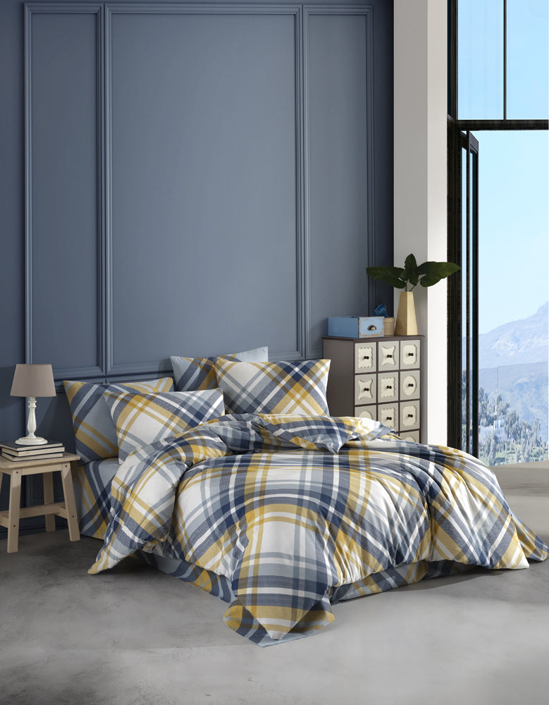 Tek Kişilik New Home Premium Ranforce Aden Nevresim Takımı