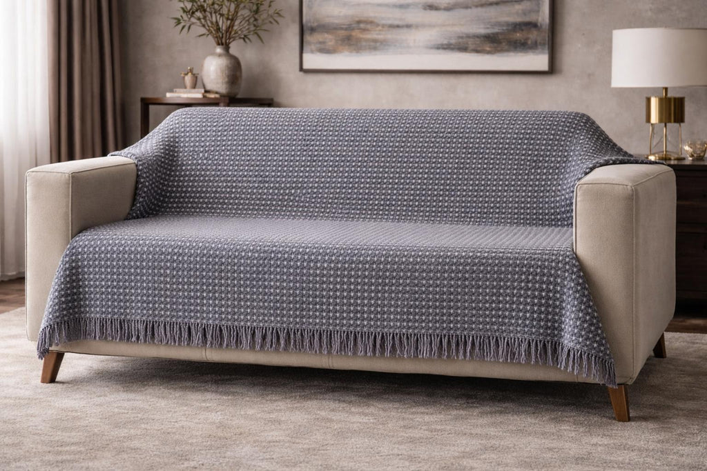 Sevika Home Koltuk Örtüsü Füme