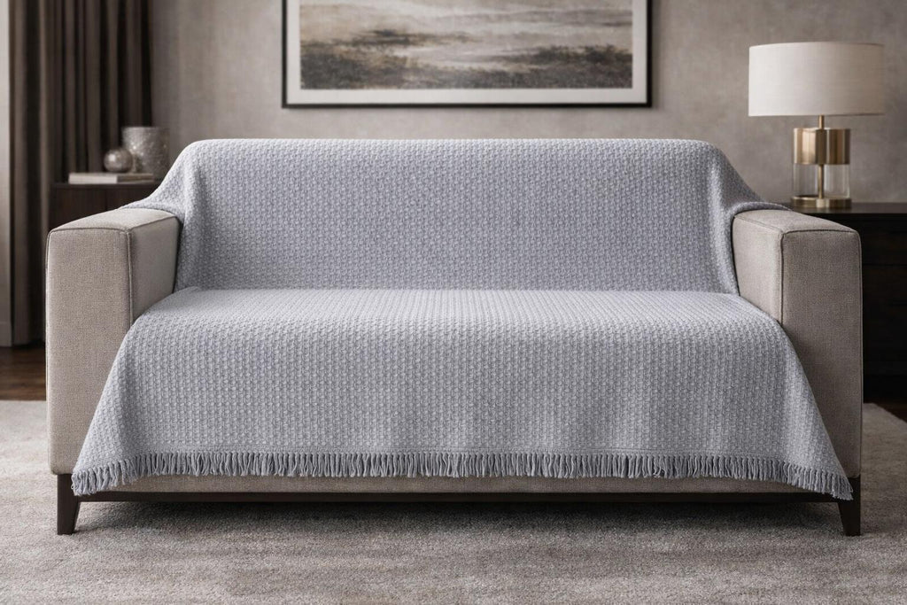 Sevika Home Koltuk Örtüsü Gri