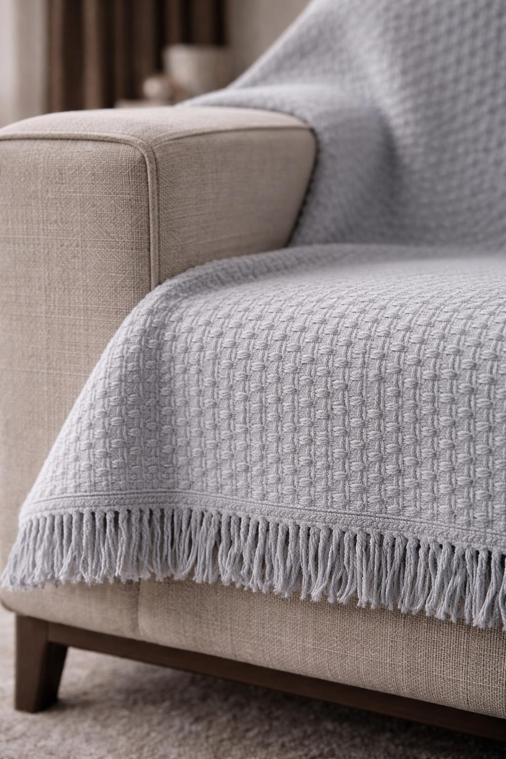 Sevika Home Koltuk Örtüsü Gri