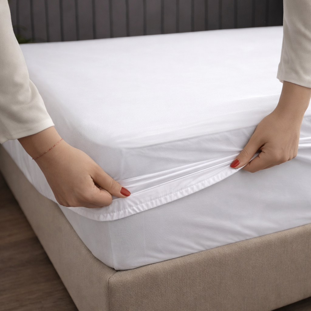 Çift Kişilik Sıvı Geçirmez Yatak Alezi